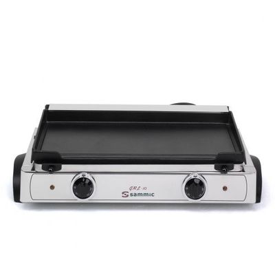 Sammic - Piastra elettrica caffetteria doppia liscia GRL-10