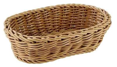APS - Cesto ovale &quot;Profi Line&quot; 12 x 19 cm Beige