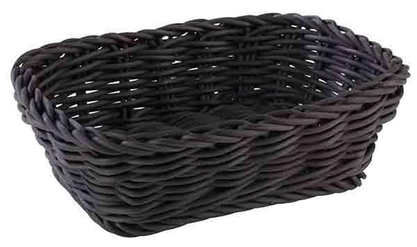 APS - Cesto rettangolare &quot;Profi Line&quot; 13 x 19 cm Nero