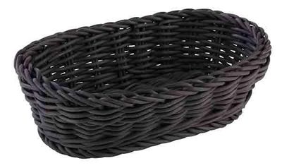 APS - Cesto ovale &quot;Profi Line&quot; 12 x 19 cm Nero