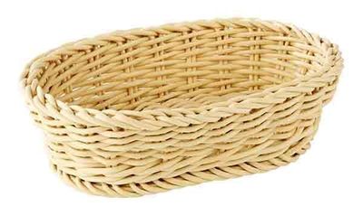 APS - Cesto ovale &quot;Profi Line&quot; 12 x 19 cm Beige Chiaro