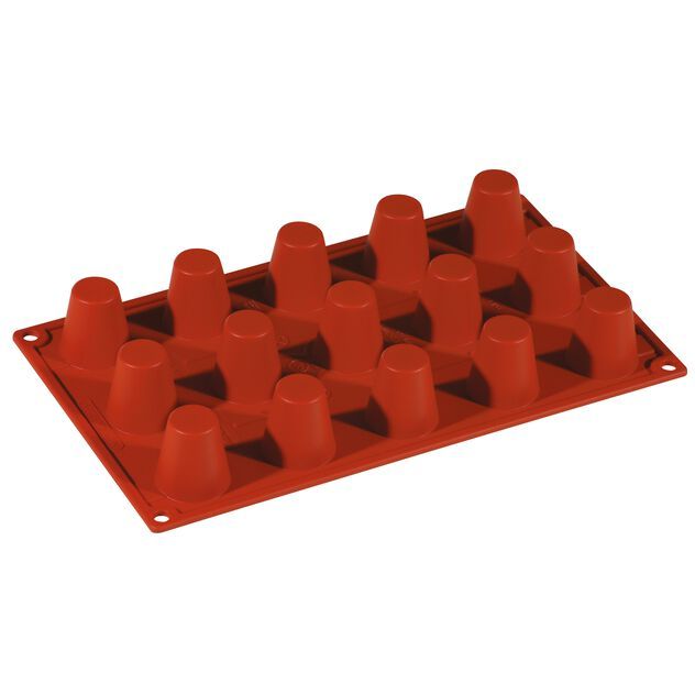 Paderno - Stampo babà piccolo 30 x 17,5 cm 15 pz