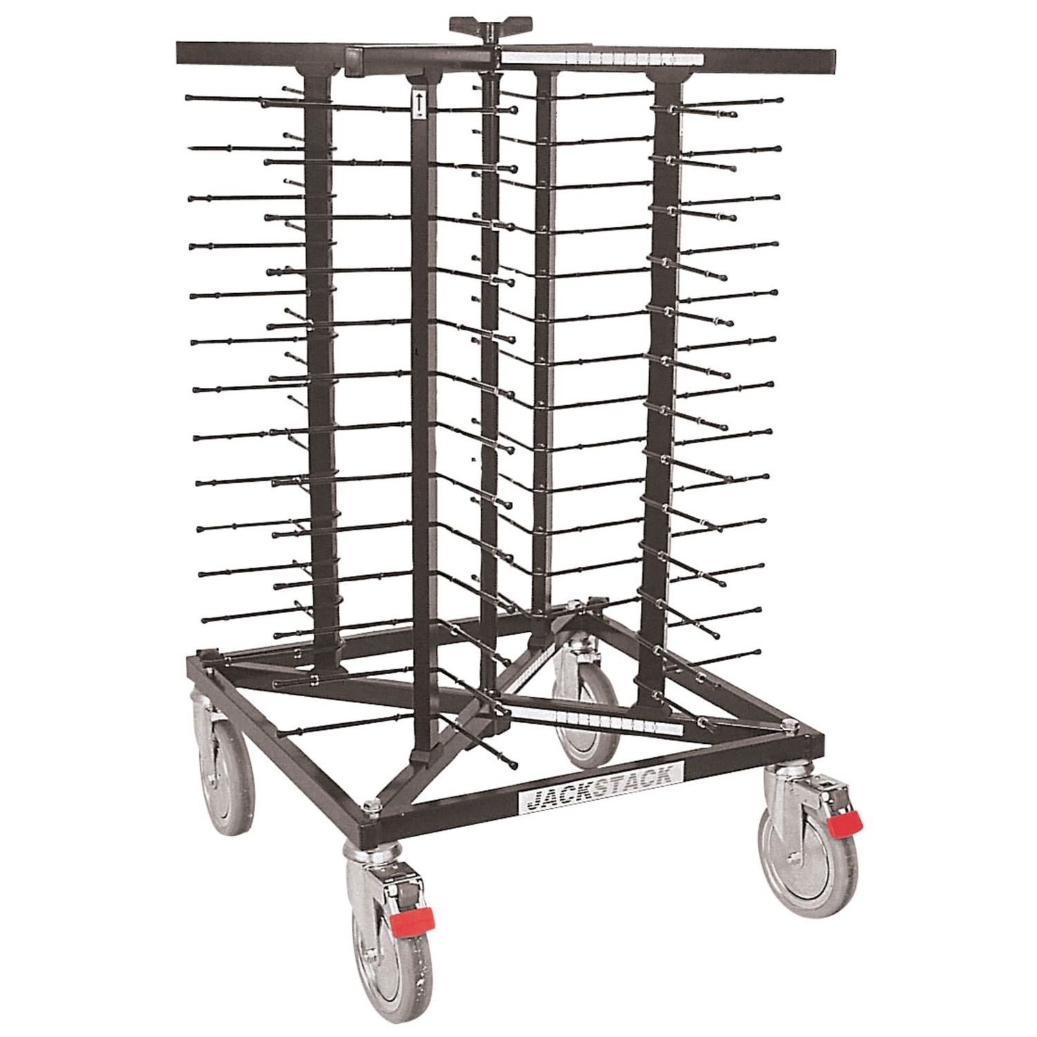 Paderno - Carrello porta piatti 60 x 60 x 103 cm