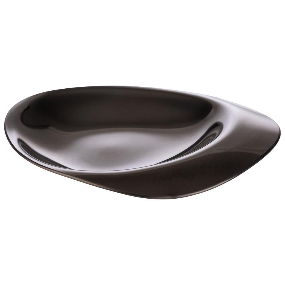APS - Piattino 4 pz &quot;Pebbles&quot; 8 x 8,5 cm Nero