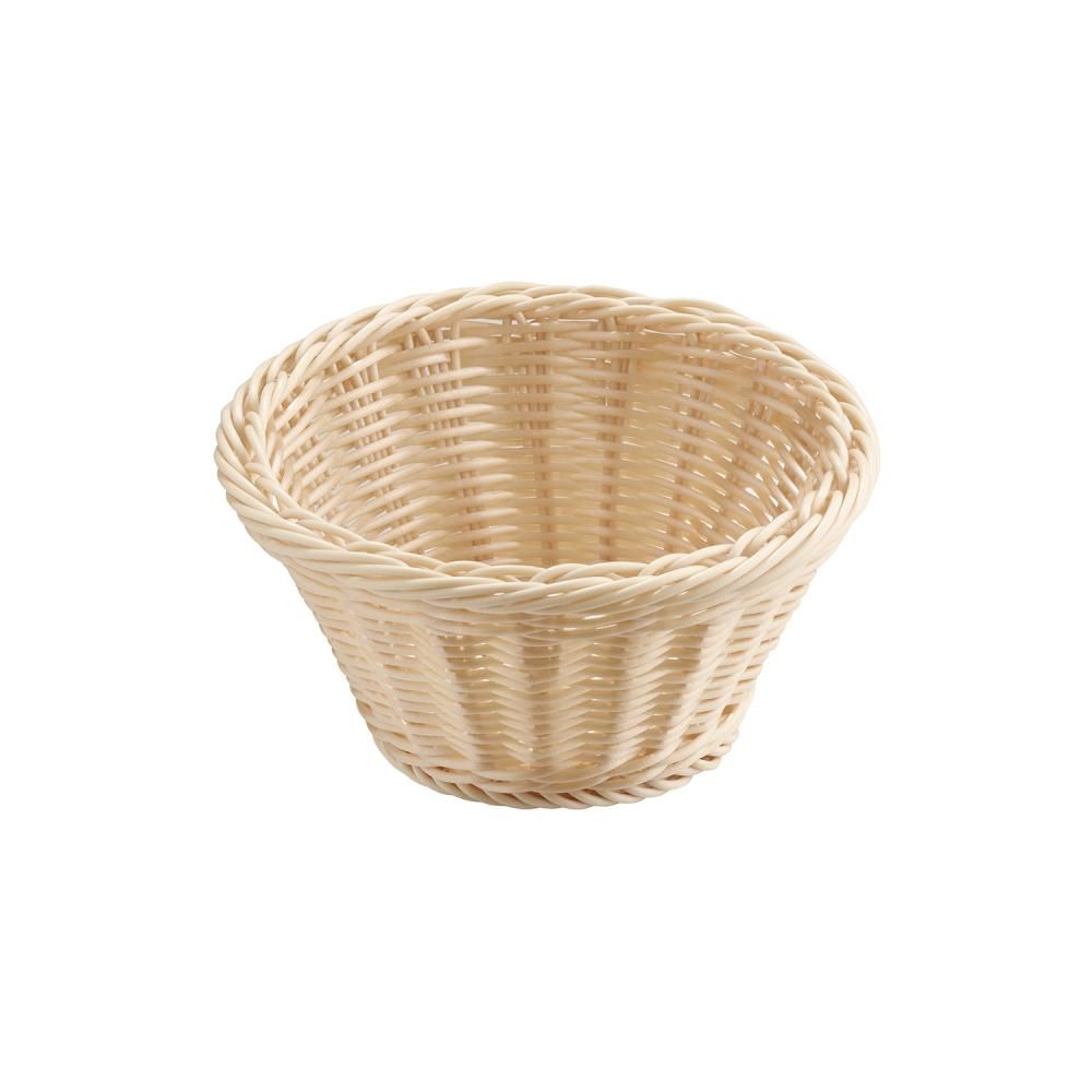 APS - Cestino buffet rotondo &quot;Economic&quot; 19 cm Beige Chiaro