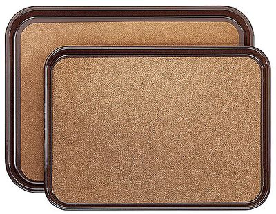 Vassoio antiscivolo 41,5 x 30 cm Marrone - Contacto