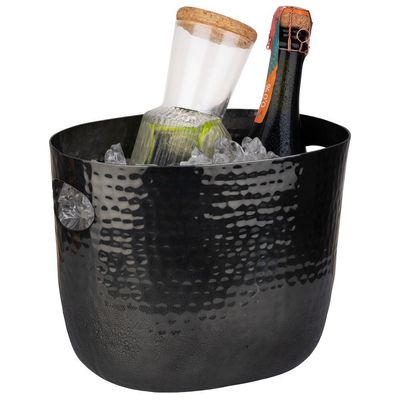 APS - Secchiello portabottiglie 19 x 25,5 cm Nero