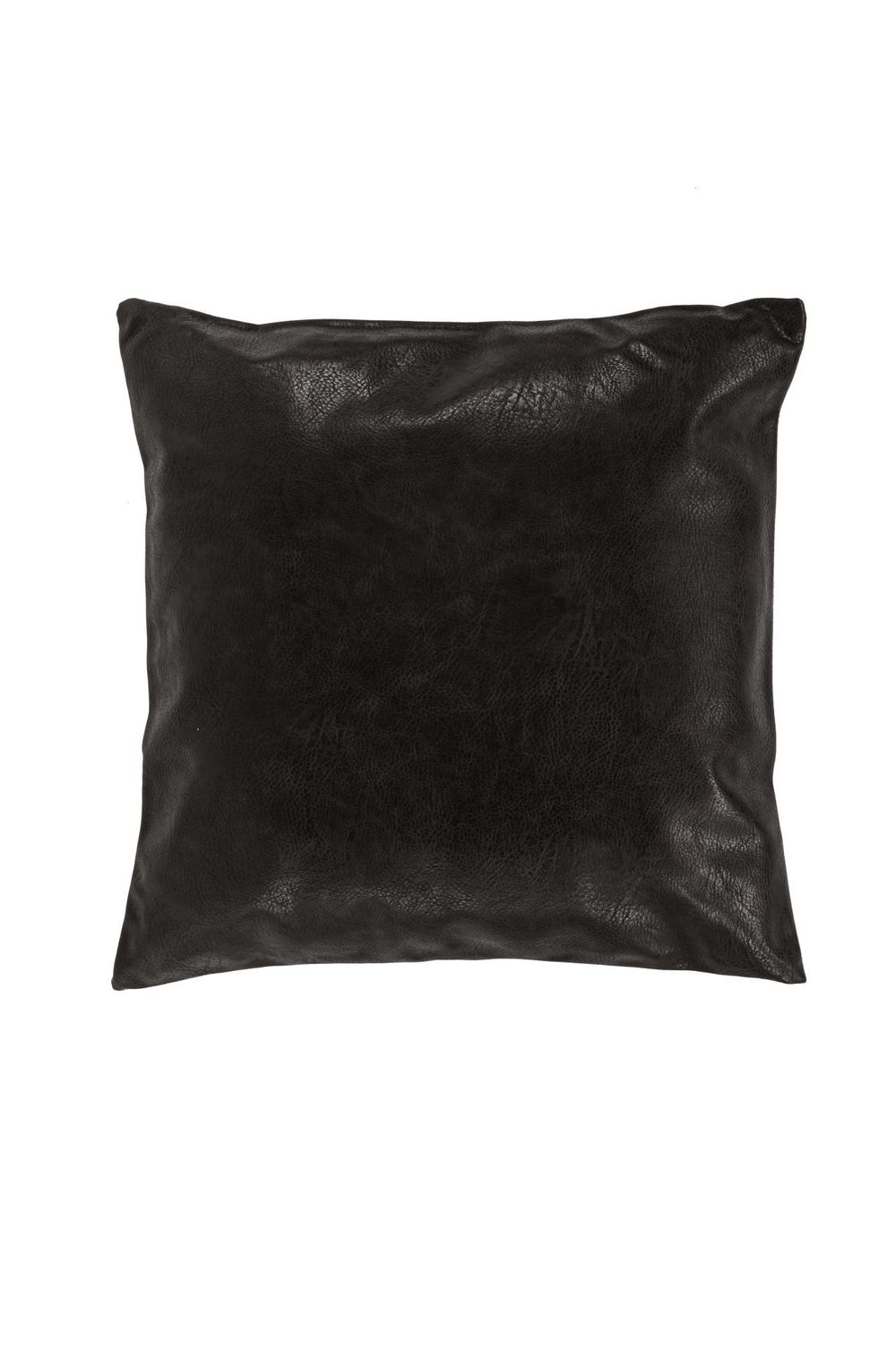 Cuscino in Ecopelle 45x45 cm Nero - Tirolix