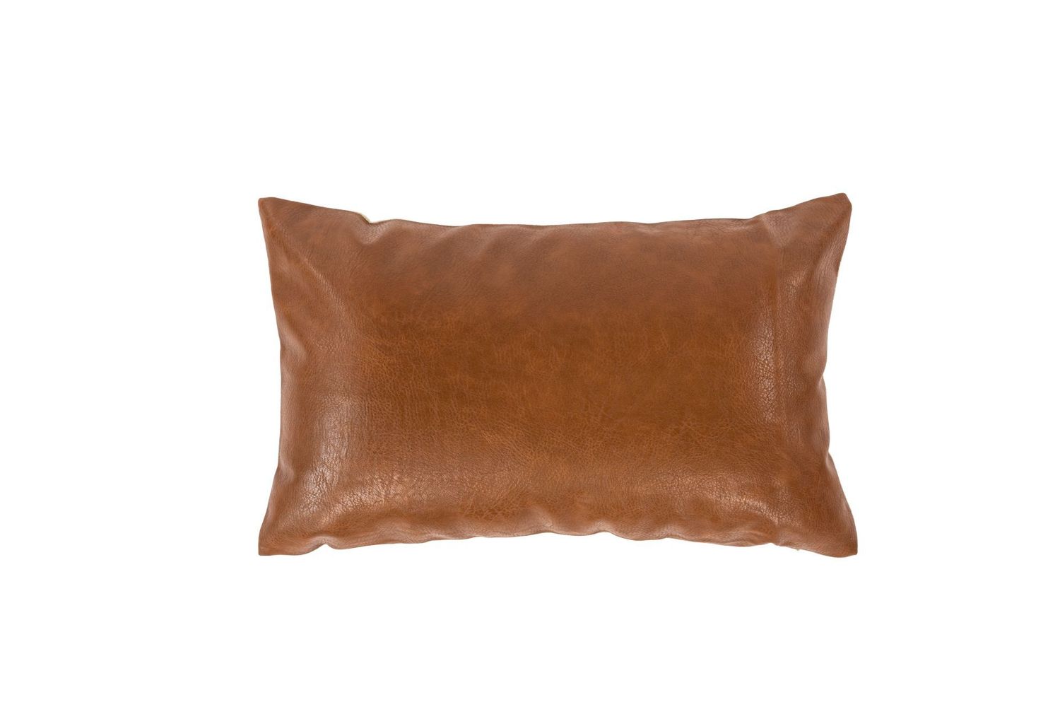 Cuscino in Ecopelle 30x50 cm Marrone - Tirolix
