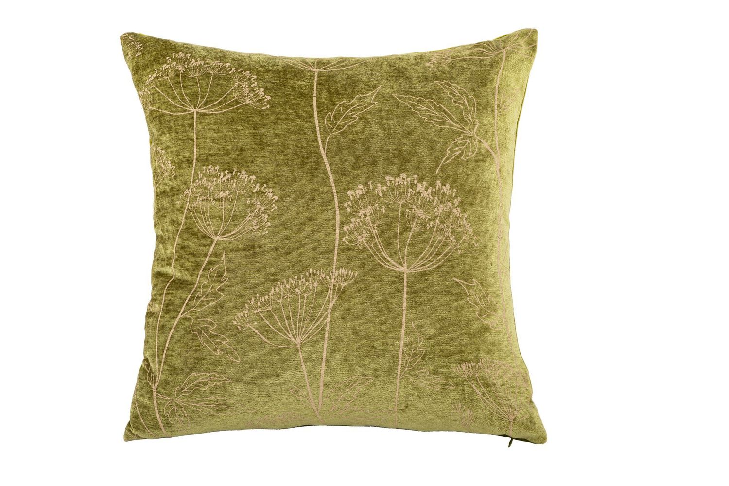 Cuscino con stampa fiori 44x44 cm Verde - Tirolix
