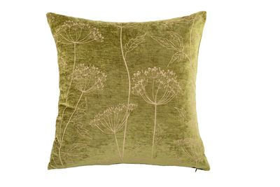Cuscino con stampa fiori 44x44 cm Verde - Tirolix