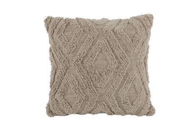 Cuscino Trapuntato 45x45 cm Taupe - Tirolix