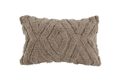 Cuscino Trapuntato 30x50 cm Taupe - Tirolix