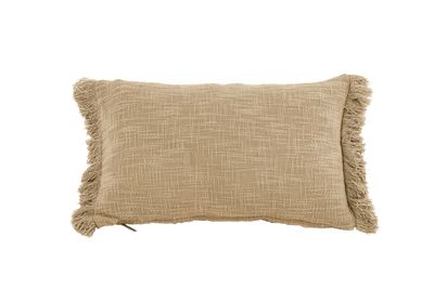 Cuscino in Cotone Slub 30x50 cm Sabbia - Tirolix