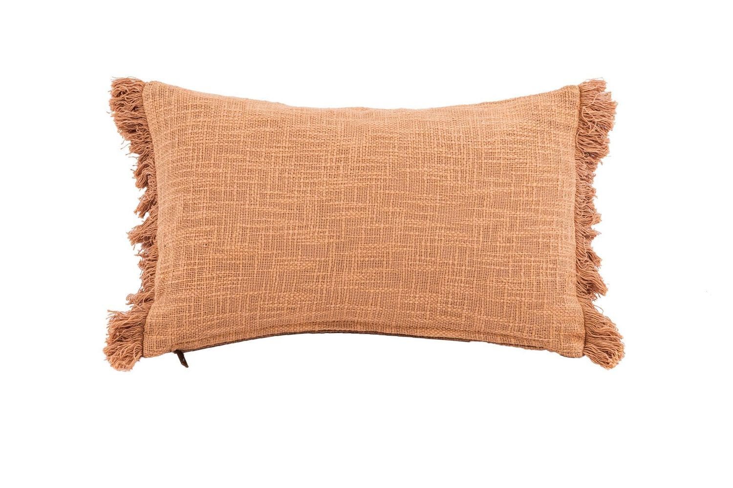 Cuscino in Cotone Slub 30x50 cm Beige - Tirolix