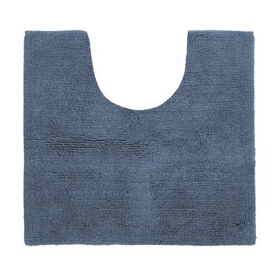 Tappeto da Bagno in Spugna 50x45 cm Blu - Tirolix