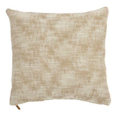 Cuscino Misto Cotone Melange 45x45 cm Sabbia - Tirolix