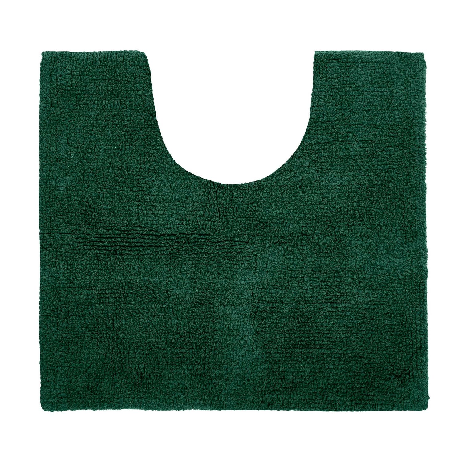 Tappeto da Bagno in Spugna 50x45 cm Verde Scuro - Tirolix