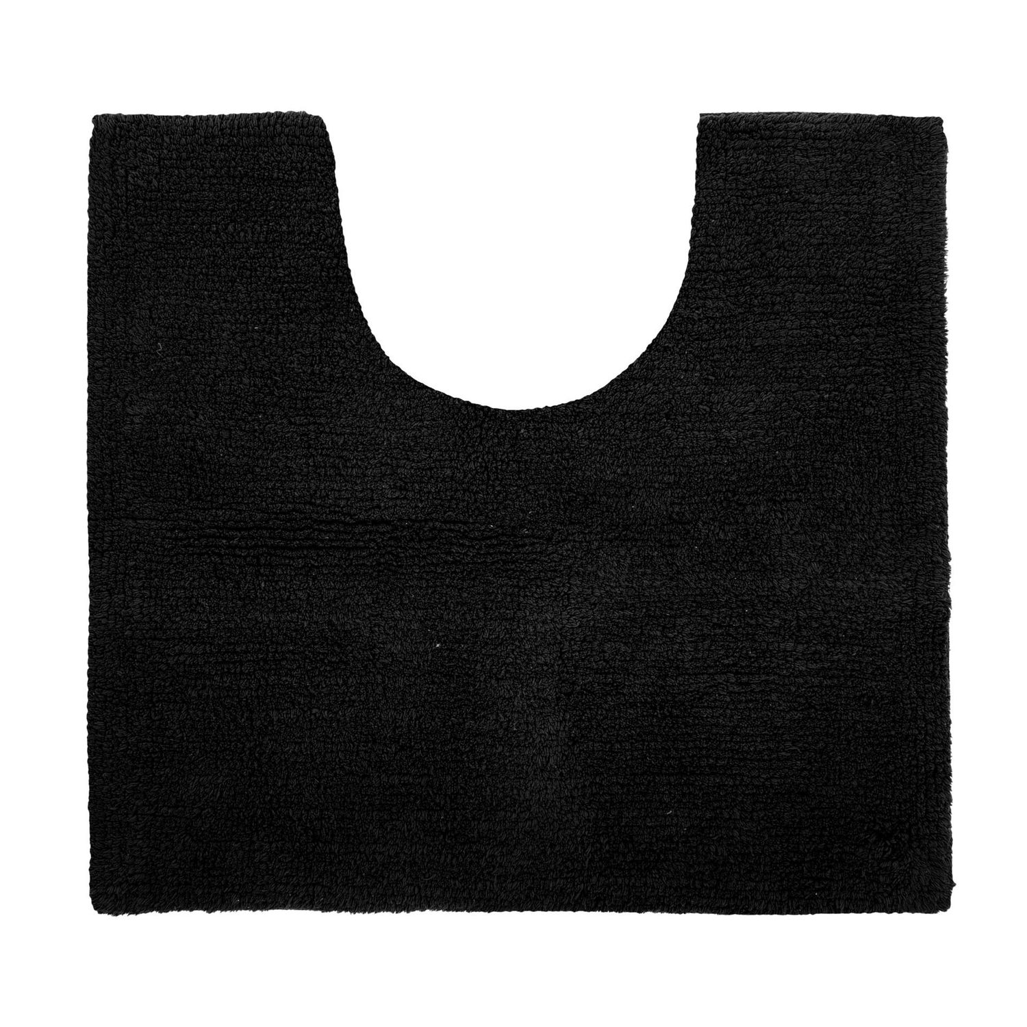 Tappeto da Bagno in Spugna 50x45 cm Nero - Tirolix
