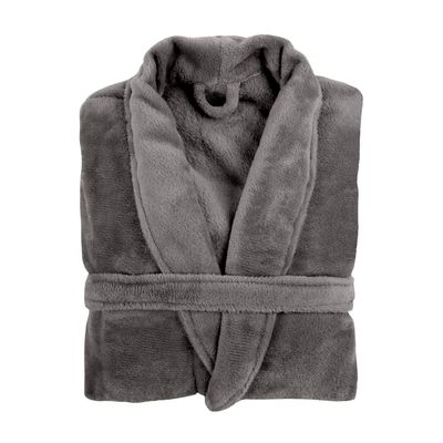 Vestaglia Microflanella S/M Grigio - Tirolix