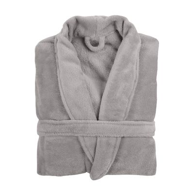 Vestaglia Microflanella S/M Grigio Chiaro - Tirolix