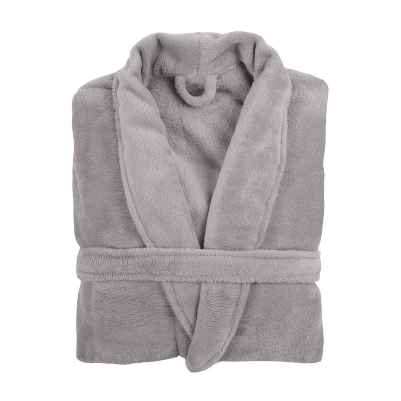 Vestaglia Microflanella S/M Grigio Chiaro - Tirolix