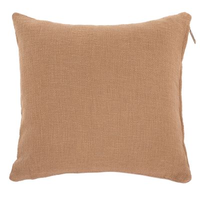 Cuscino in Cotone Slub 60x60 cm Sabbia - Tirolix