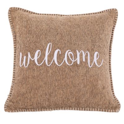Cuscino con scritta 45x45 cm Sabbia - Tirolix