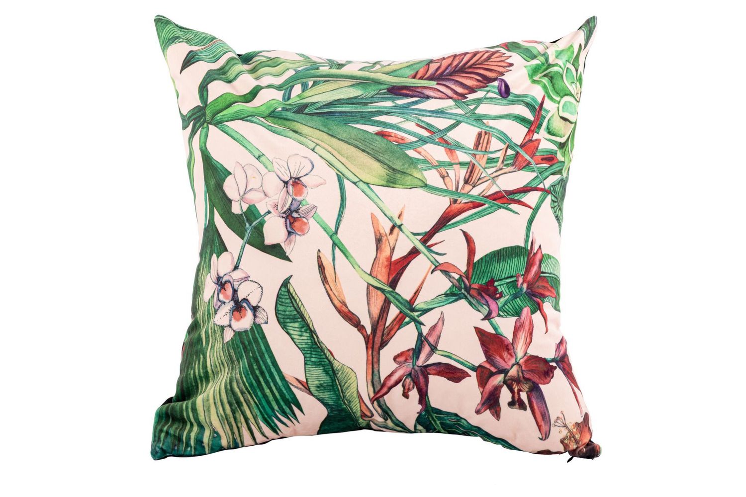 Cuscino Orchidea 45x45 cm Multicolore - Tirolix