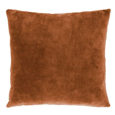 Cuscino Velluto 45x45 cm Ruggine - Tirolix