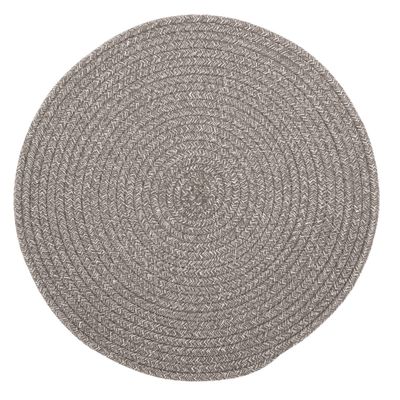 Tovaglietta Rotonda in Juta 38 cm Taupe - Tirolix