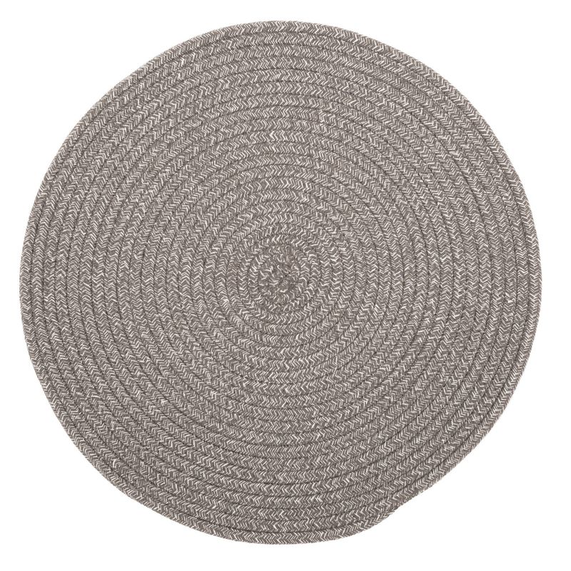 Tovaglietta Rotonda in Juta 38 cm Taupe - Tirolix