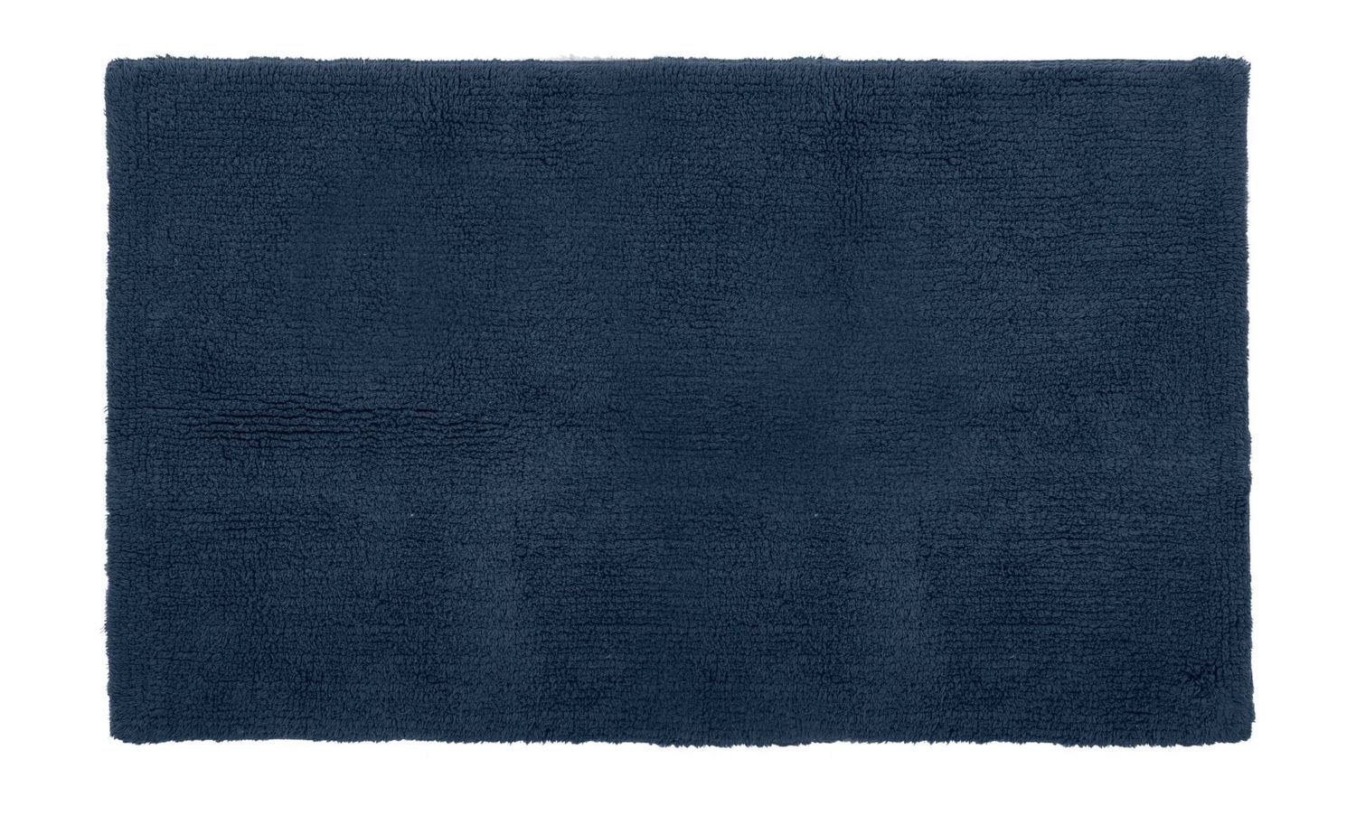 Tappeto da Bagno in Spugna 60x100 cm Blu Scuro - Tirolix