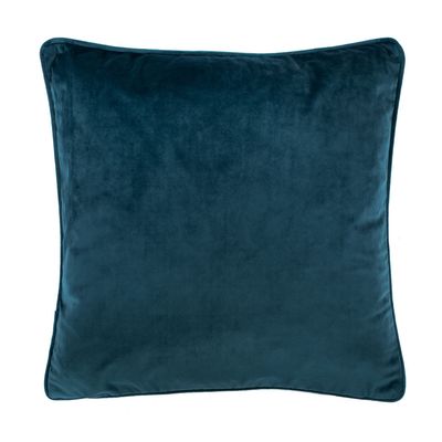 Cuscino Morbido in Velluto 45x45 cm Blu - Tirolix