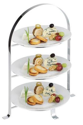 APS - Alzata per servire 24 x 33 cm Argento