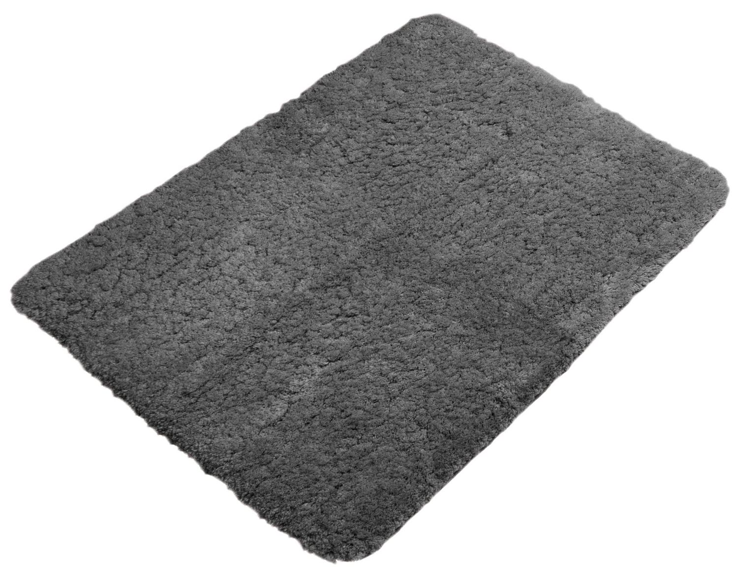 Tappeto da Bagno Microfibra 60x120 cm Grigio - Tirolix
