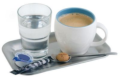 APS - Vassoio da portata &quot;Kaffeehaus&quot; 12,6 x 21,1 cm