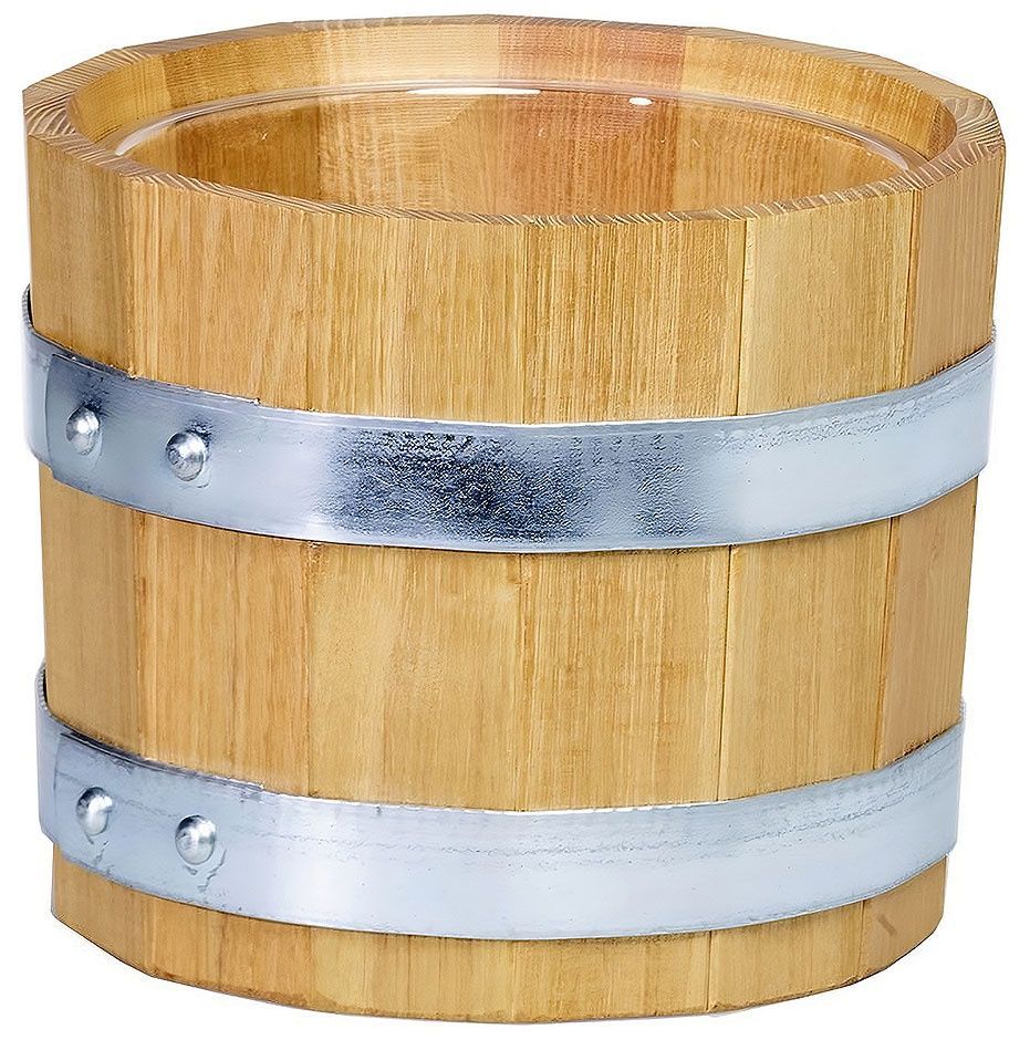 Frilich - Botte in legno 18 cm Carafine Natur