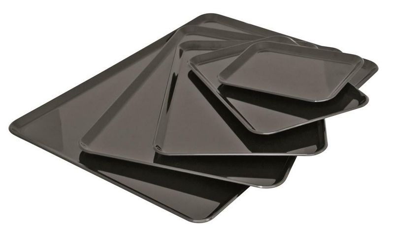Vassoio 28 x 19 cm Nero - Sss