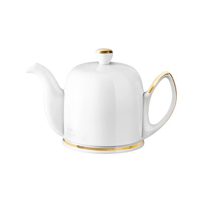 Degrenne - Teiera 70 cl Bianco Oro Salam