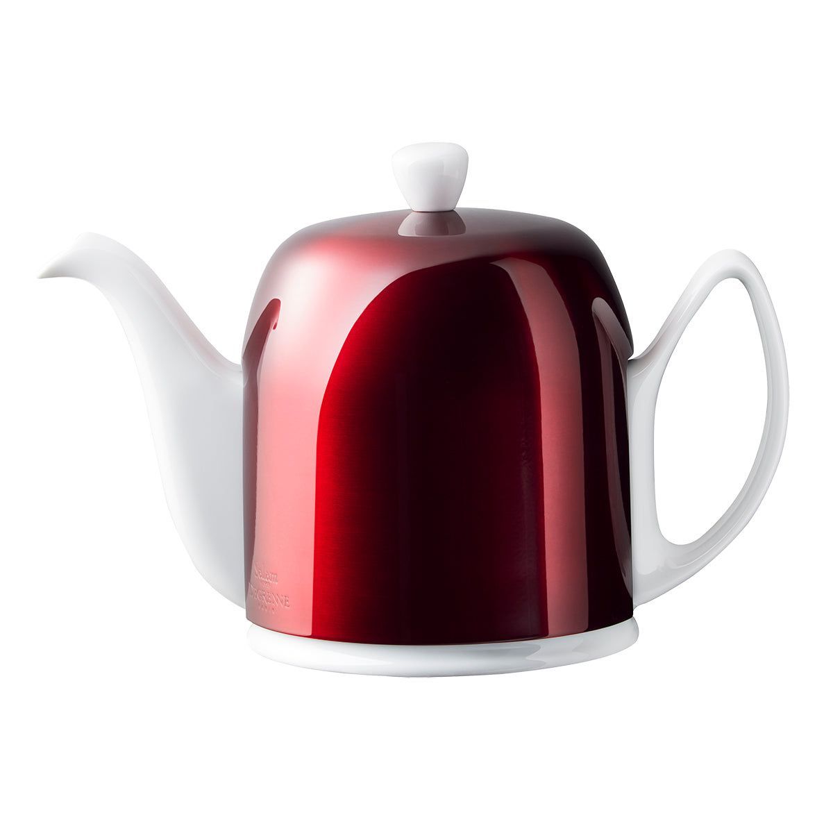 Degrenne - Teiera 100 cl Bianco Rosso Salam