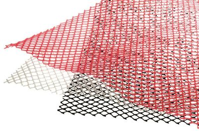 Rete Protezione Bar 61 x 610 cm Rosso - Piazza