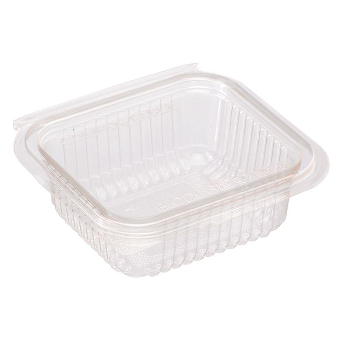 Firstpack - Contenitore con coperchio incernierato 12,6 x 11,7 cm