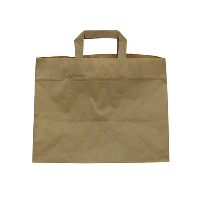 Firstpack - Sacchetto con manici marrone 32 x 20 x 25 cm
