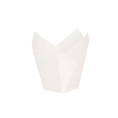 Firstpack - Pirottino di carta per buffin bianco 15 x 15 x 4,5 cm