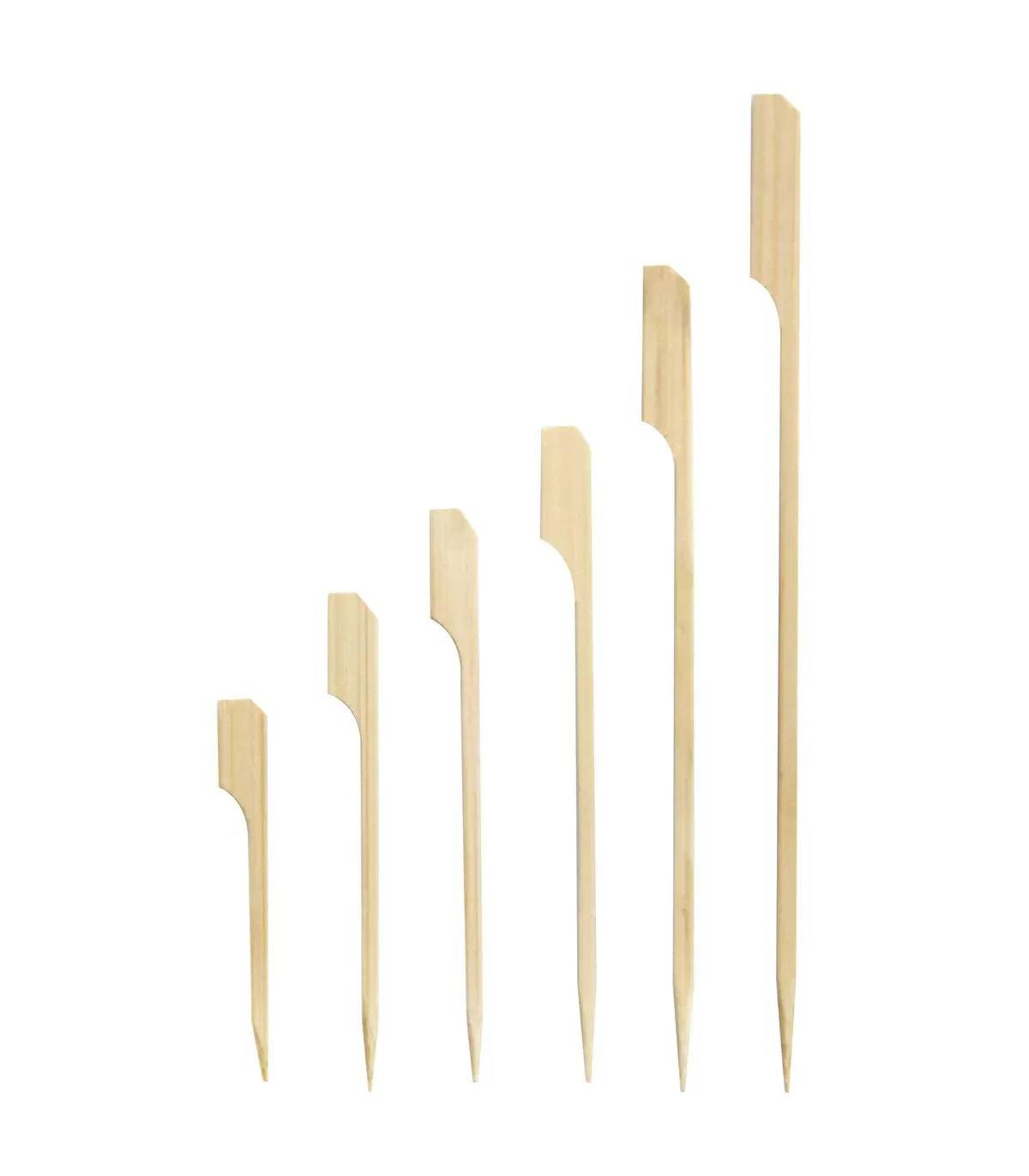 Firstpack - Spiedini di bamboo a forma di remo 10,5 cm