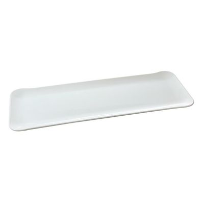 Vassoio Rettangolare 54 x 20 cm Bianco - Mc
