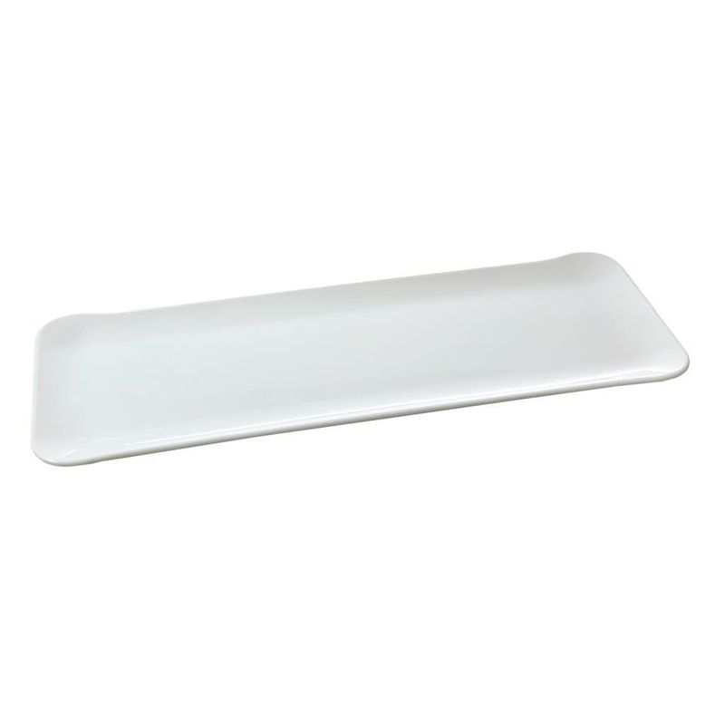 Vassoio Rettangolare 54 x 20 cm Bianco - Mc