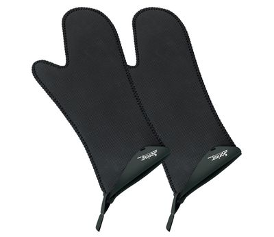 Spring - Guanto da cucina lungo nero 33 x 15 cm Spring Grips