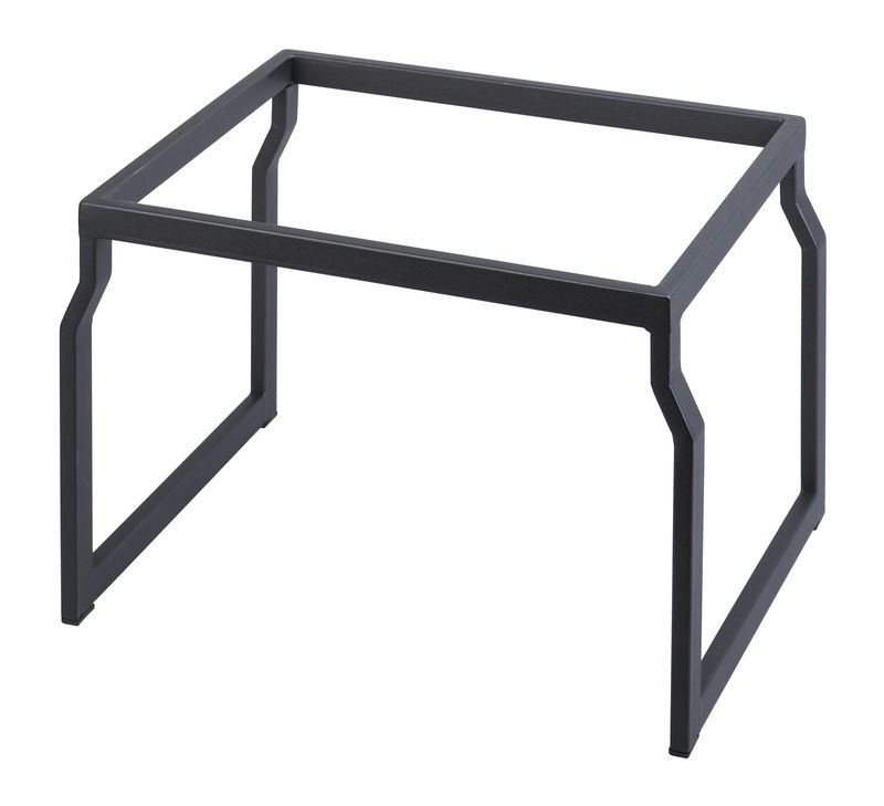 Yegam - Alzata GN 1/2 T-Collection Nero  (2 livelli)